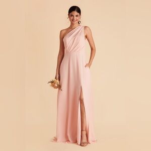 Birdy Grey Kira Dress Chiffon Blush Dress